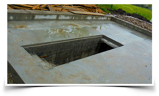 Фундамент для гаража бетонный с ямой  построить под ключ в Истринском районе 